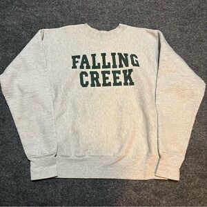 Vintage falling creek gray sweatshirt